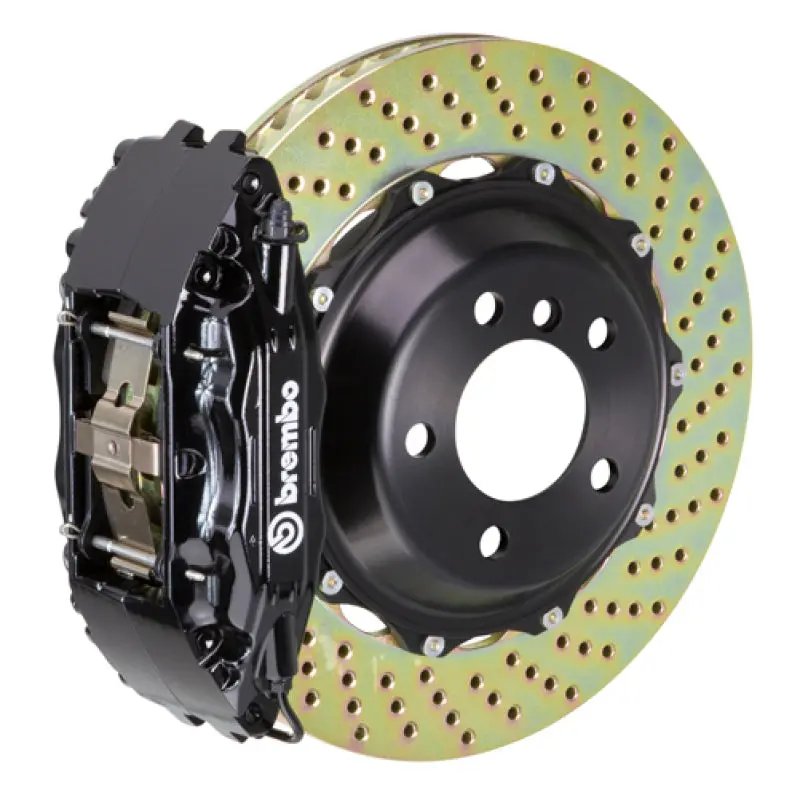 Brembo Front Gt Big Brake Kit For 1995–1999 Bmw M3 – 4-Piston Calipers & Drilled 355X32Mm Two-Piece Rotors 1
