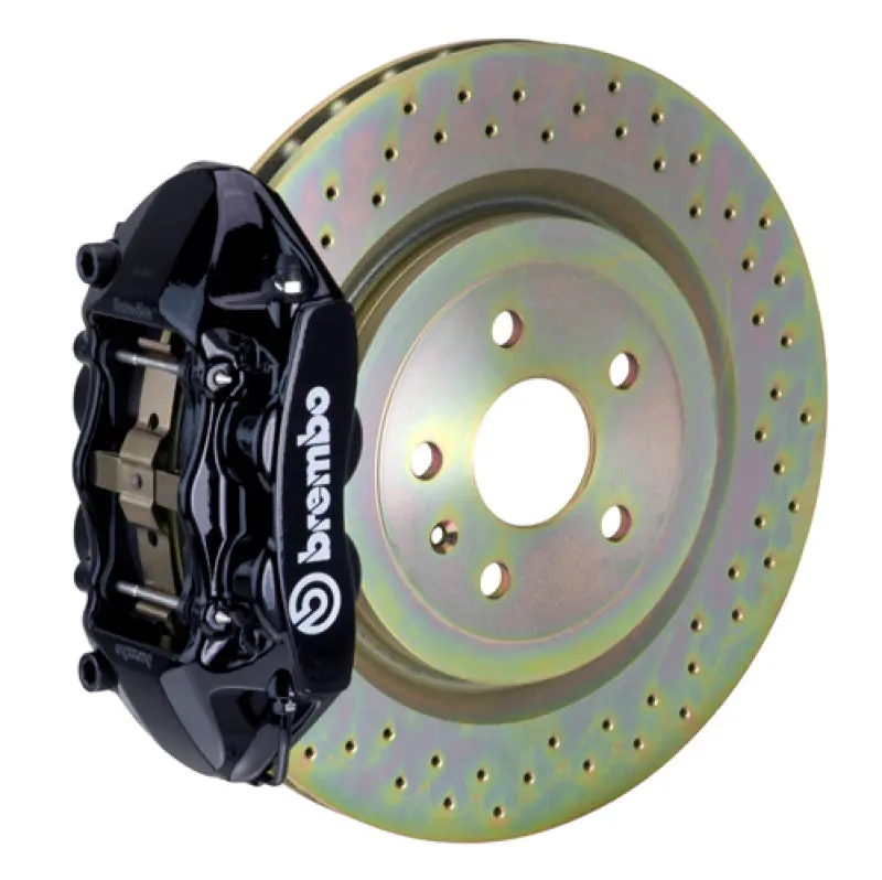 Brembo Gt Big Brake Kit – Front Drilled Rotors (336X28Mm) & 4-Piston Calipers For 2011–2018 Ford Focus / 2013–2018 Focus St 1