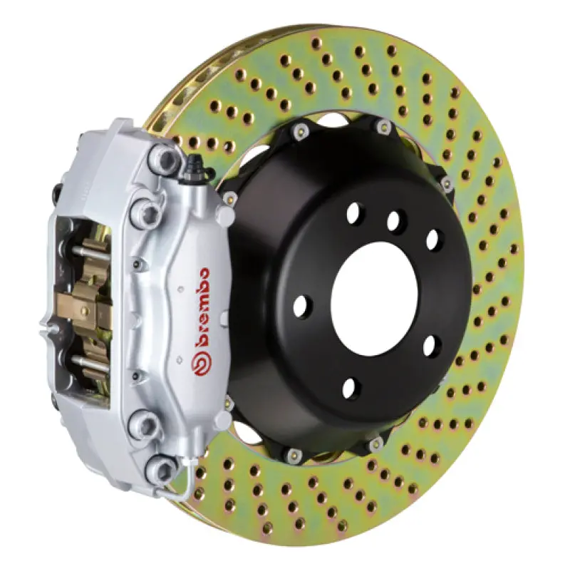 Brembo Gt Rear Big Brake Kit For 2001–2002 Dodge Viper Rt/10 – 345X28Mm Drilled Dual-Piece Rotors 1