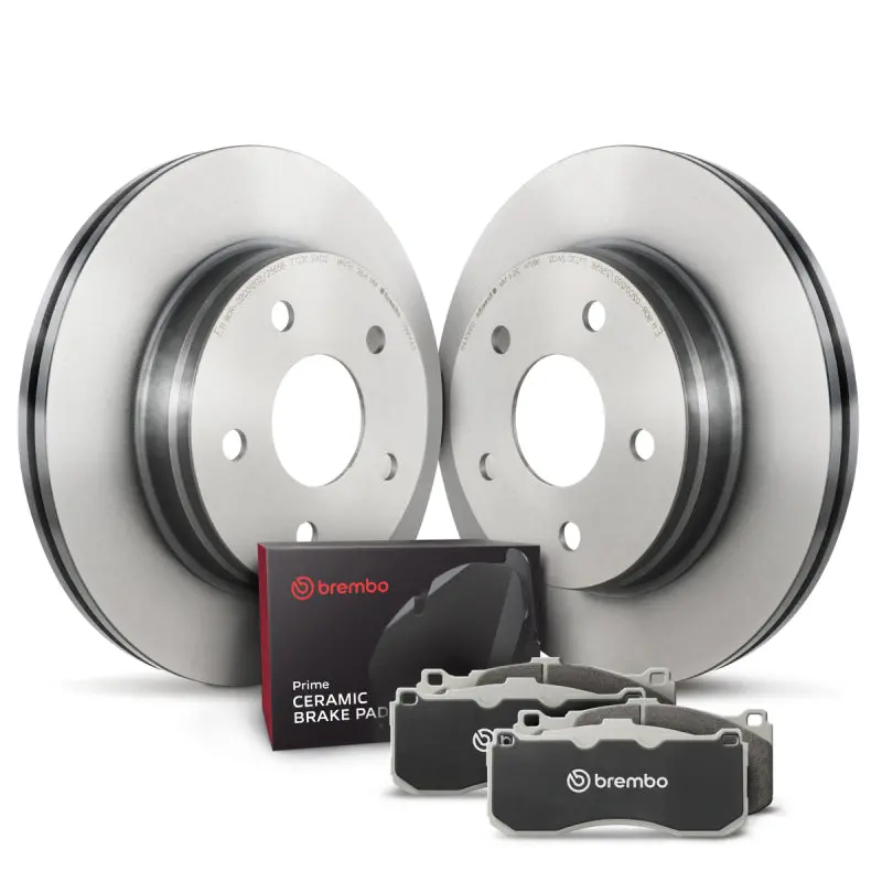 Brembo Oe 02-05 Ford Thunderbird/00-05 Jaguar S-Type/00-06 Lincoln Ls Front Disc Brake Kit 1