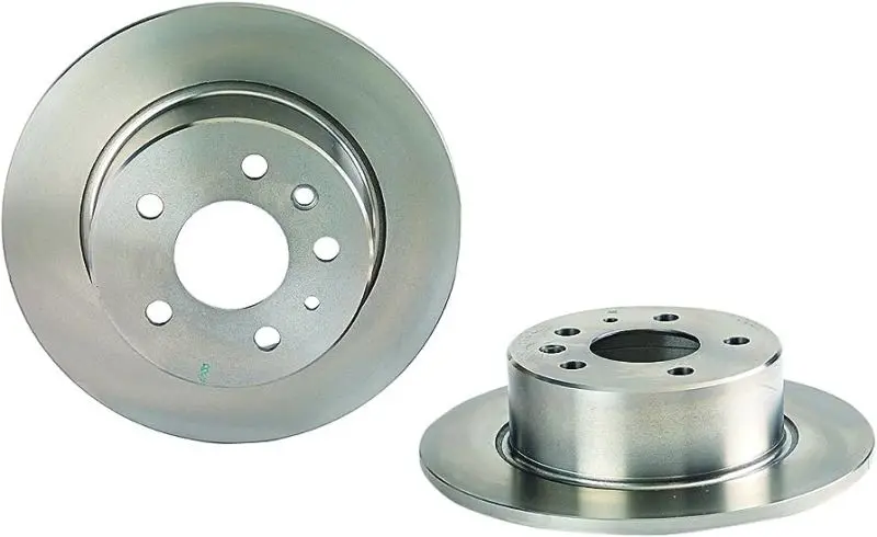 Brembo Uv-Coated Rear Brake Rotors For 2014–2018 Mercedes-Benz Cla45 Amg And 2015–2018 Gla45 Amg 1