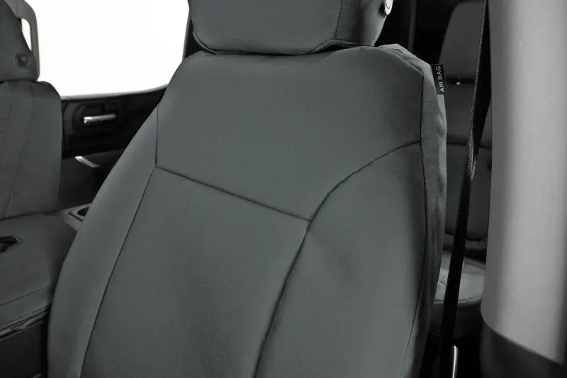 Covercraft Endura Precisionfit Seat Covers – Front Row, Charcoal-On-Charcoal, For 2021–2024 Ford Bronco 1