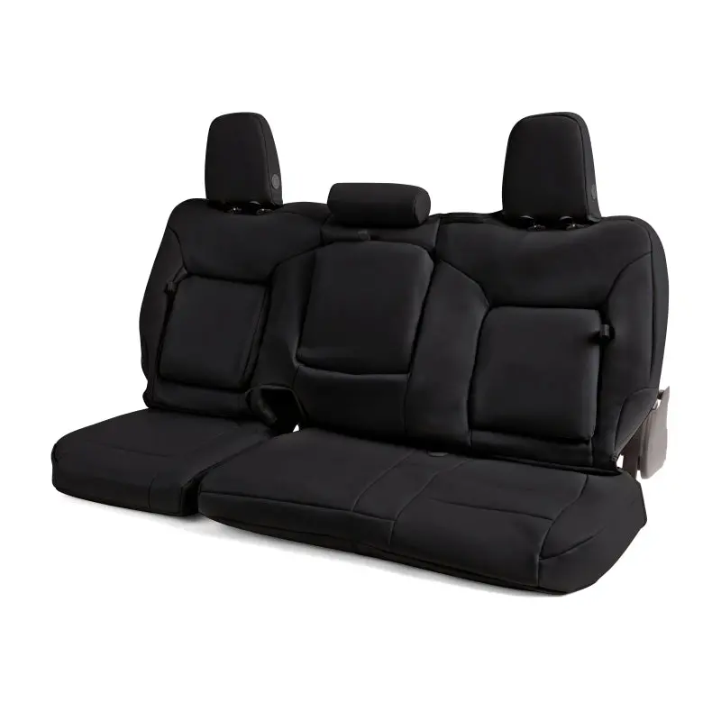Covercraft Precisionfit Leatherette Seat Covers – Custom Front Row For 2015–2023 Dodge Challenger In Black 1