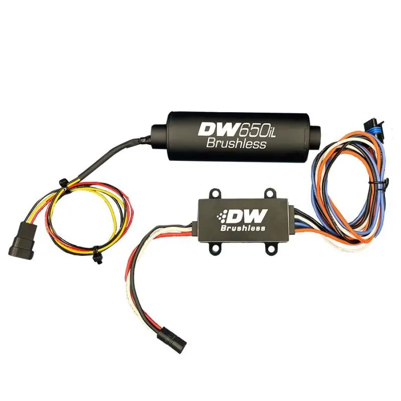 Deatschwerks Dw650Il External Fuel Pump – 650 Lph, Pwm-Controlled, Inline Mount 1
