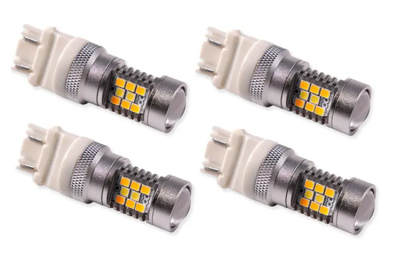 Diode Dynamics Hp24 Dual-Color Led Bulbs (3157 Base) – Cool White, Pack Of 4 1