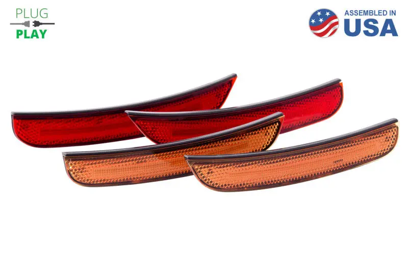 Diode Dynamics Led Sidemarker Pair – Amber/Red, Fits 2015–2021 Dodge Charger 1