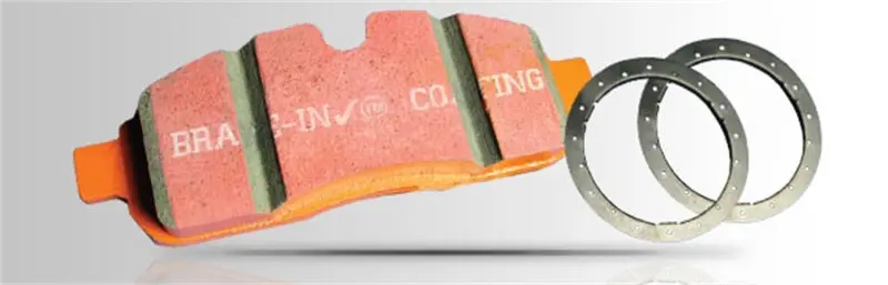 Ebc Extra Duty Ceramic Brake Pads – Front Fitment For 2016–2021 Jeep Grand Cherokee 3.6L 1