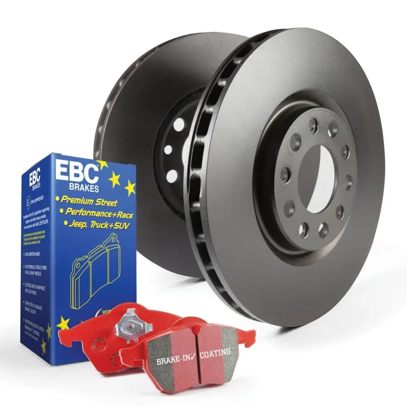 Ebc Redstuff Brake Pads & Rk Rotors – S12 Performance Kit 1