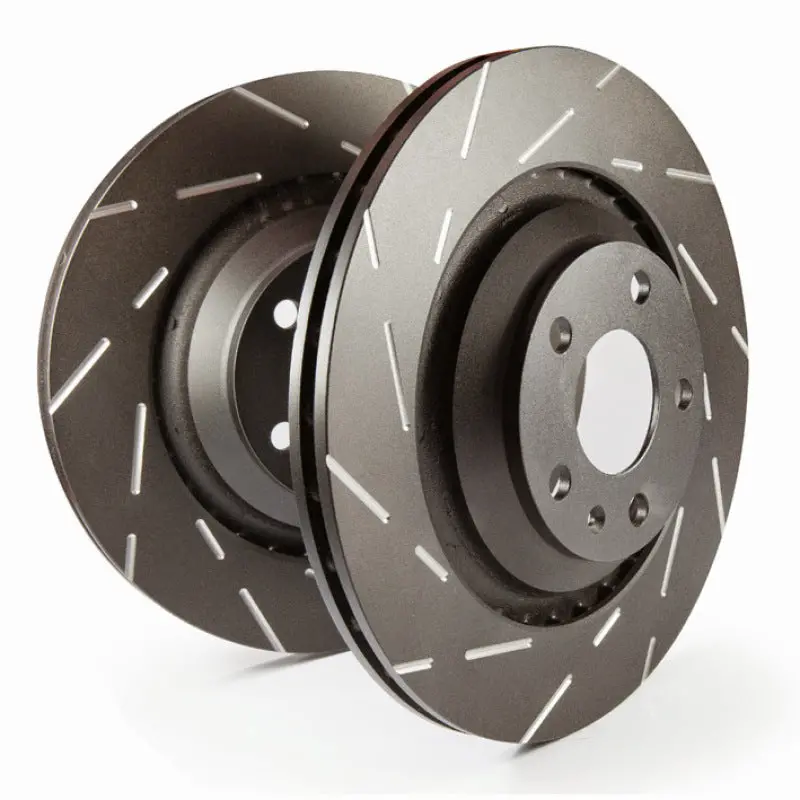 Ebc Usr Blackdash Sport Slotted Front Brake Rotors For 2014+ Cadillac Cts (2.0L & 3.6L Engines) 1