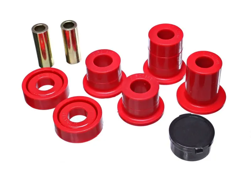 Energy Suspension Front Differential Mount — 2007–2010 Chevrolet K2500/K3500Hd, Red Polyurethane 1