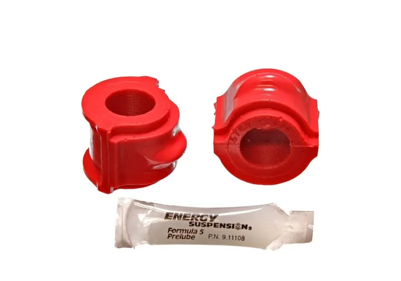 Energy Suspension Front Sway Bar Frame Bushings For Nissan Maxima (2000–2003) – 22Mm Red Polyurethane 1