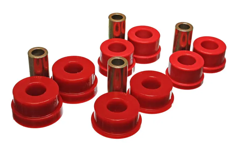 Energy Suspension Red Rear Subframe Bushing Kit For 2002–2009 Nissan 350Z And 2003–2007 Infiniti G35 1