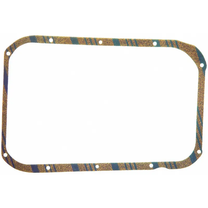 Fel-Pro Blue Stripe Cork-Rubber Oil Pan Gasket Set For Toyota Tercel (Part #Os30553C) 1