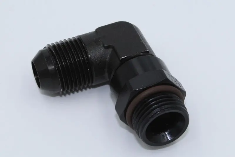 Fragola -12An X 7/8 - 14 (10) 90 Degree Swivel - Black 1