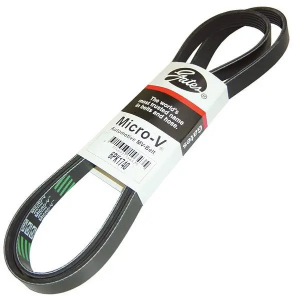 Gates Micro-V Serpentine Belt – Fleetrunner Series For 1995–1997 Ford F-Series 7.3L Diesel V8 1