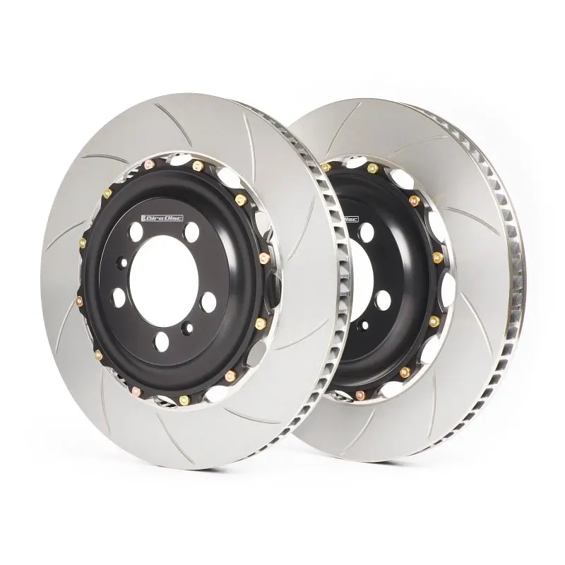 Girodisc Slotted Front Brake Rotors For Porsche 911 Gt3/Gt2 (997.2, Excluding Pccb) 1