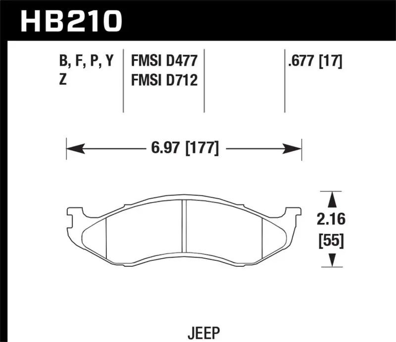 Hawk Lts Low-Torque Street Brake Pads — Quiet, Low-Dust Performance Friction 1