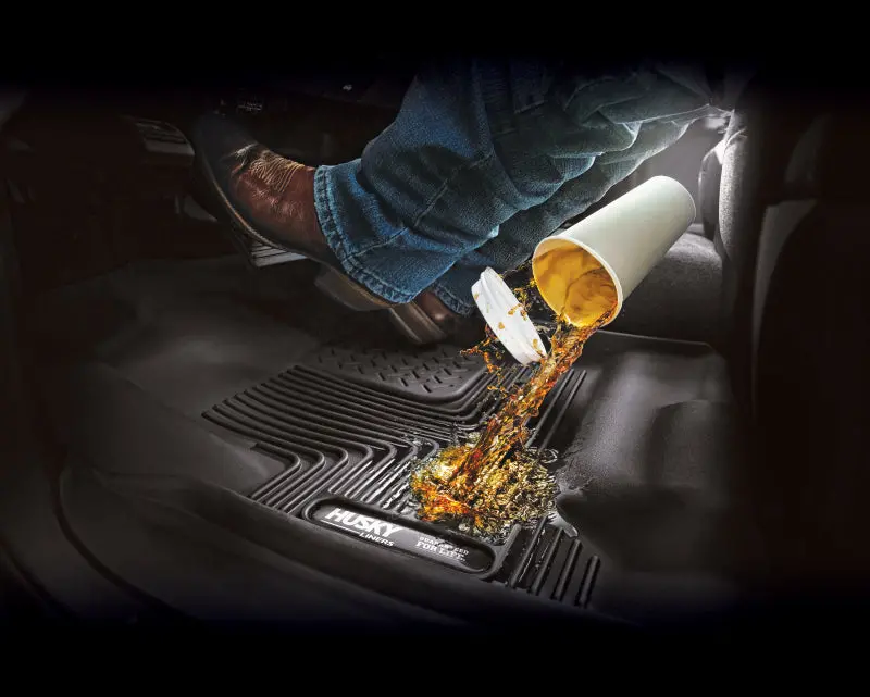 Husky Liners X-Act Contour Second-Row Floor Liner For 2024+ Ford Ranger Supercrew 1