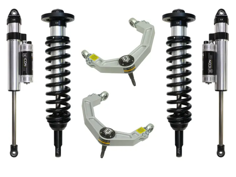 Icon Stage 4 Suspension System For 2004–2008 Ford F-150 2Wd – 0–2.63In Lift With Billet Upper Control Arms 1