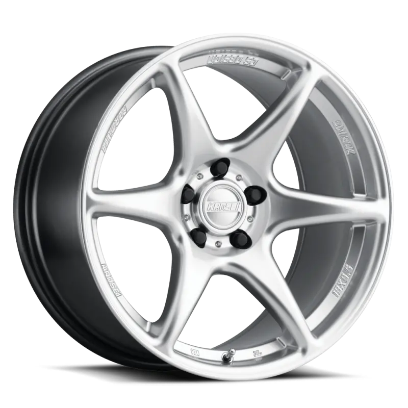 Kansei K11S Tandem Wheel – 15X8In, 4X100, 25Mm Offset, 73.1Mm Bore, Hyper Silver With Machined Lip 1