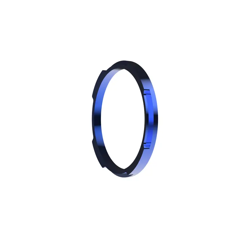 Kc Hilites Flex Era 1 Single Bezel Ring — Blue Accent Lighting 1