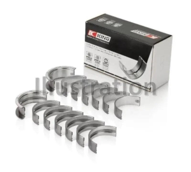 King Engine Bearings Main Bearing Set For Bmw M30 Engines – Oversize +0.75Mm 1