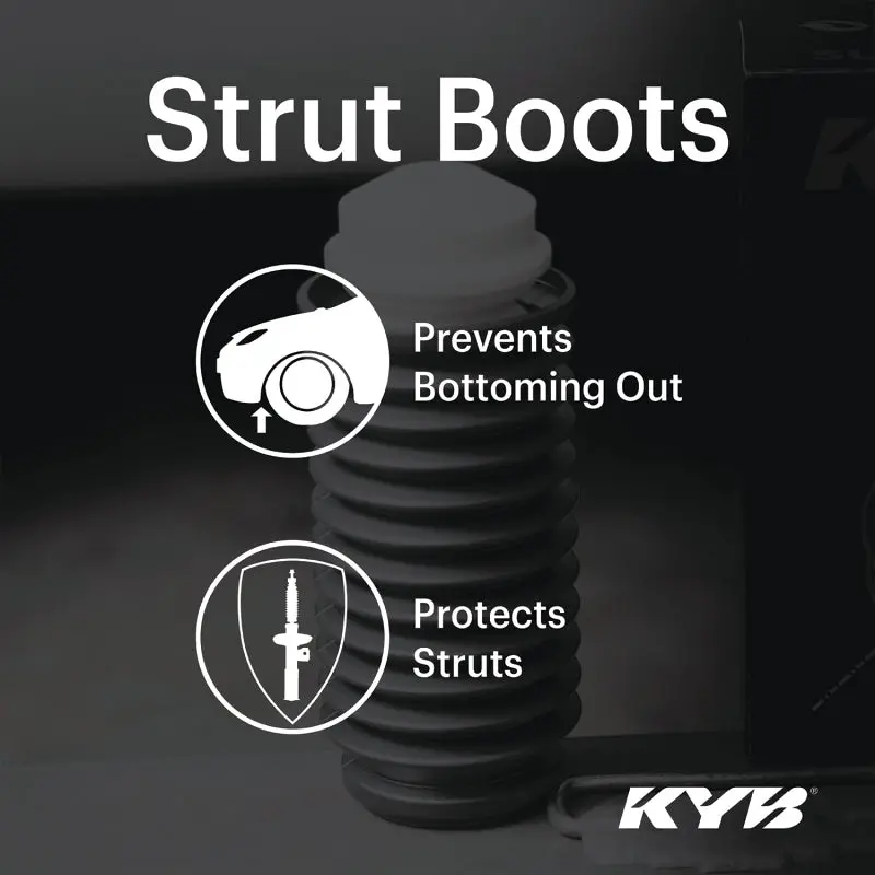 Kyb Rear Strut Boot Replacement For 2017–2020 Hyundai Elantra (Non-Sport Trim) 1