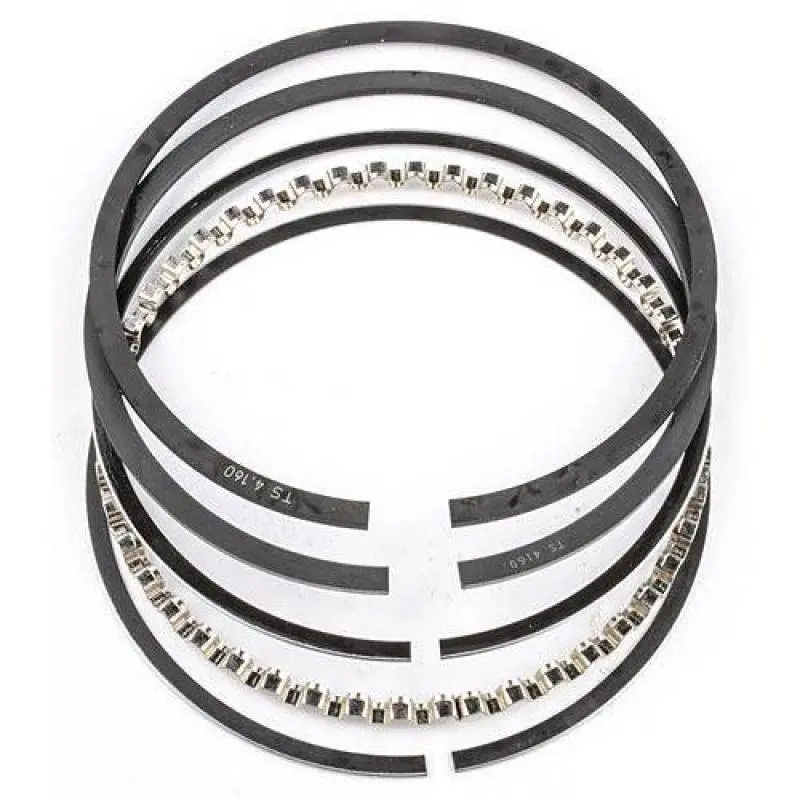 Mahle Plasma-Moly Top Compression Ring Set – 4.605" Bore, 0.0625" Thickness, 0.190" Ring Width 1