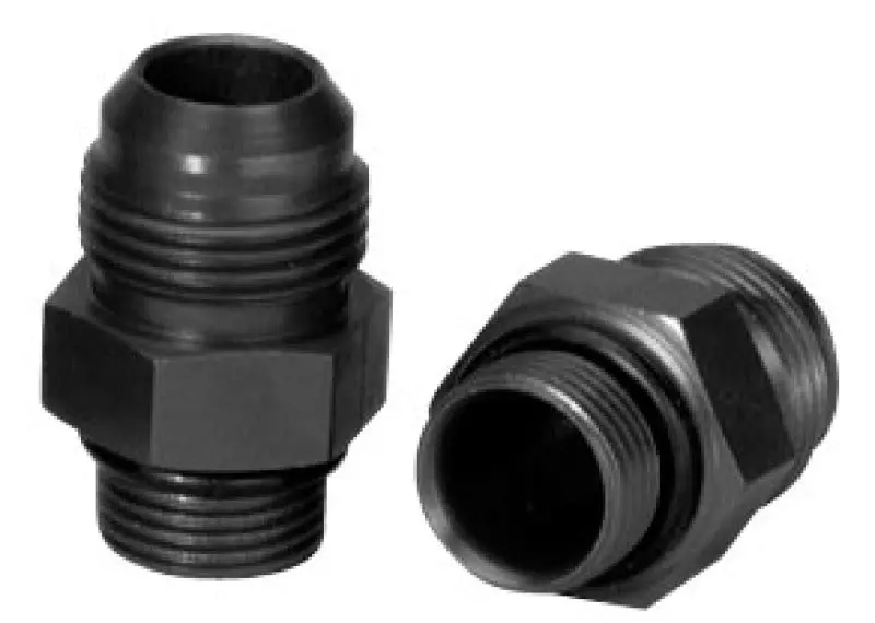 Moroso -10An To -12An Dry Sump / External Oil Pump Adapter Fitting – Aluminum, Includes O-Rings (2-Pack) 1