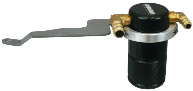 Moroso Air/Oil Separator Catch Can – Compact Billet Aluminum Unit For 2015+ Subaru Wrx 1
