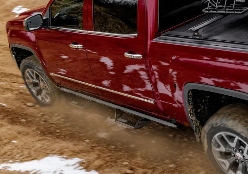 N-Fab Predator Pro Running Boards – Textured Black Step System For 2019 Dodge Ram 2500/3500 Crew Cab 1
