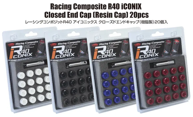 Project Kics Iconix Blue Plastic Wheel Caps – 12X1.50 R40 Set (20 Pieces) 1