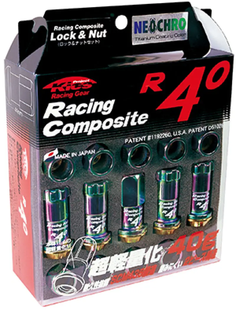Project Kics Neo Chrome Lug Nuts – 12Mm X 1.50 Thread, 40Mm Seat, 20-Piece Set 1