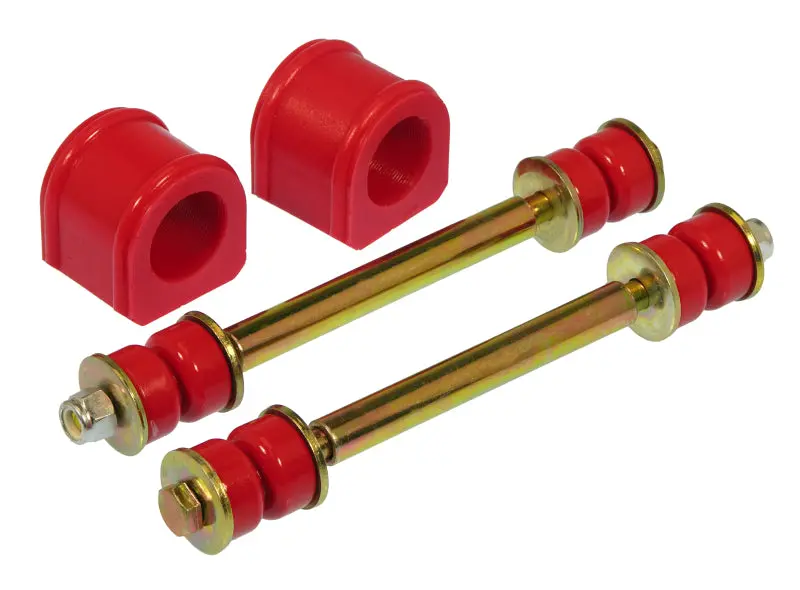 Prothane Red Front Sway Bar Bushing Kit For 1988–1998 Gm Full-Size Vehicles – 1-3/16-Inch Diameter 1