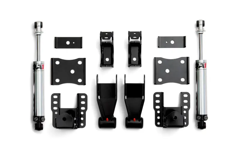 Qa1 Rear Drop Kit For 2007–2018 Chevrolet Silverado – Adjustable 4–6 Inch Drop, D-Adj Design 1