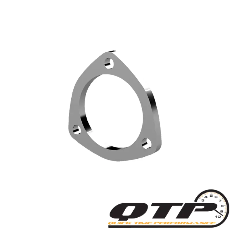 Qtp Weld-On Exhaust Flange – 3" Diameter, 3-Bolt Qtec Series 1