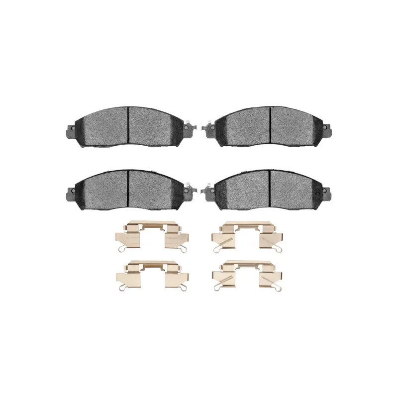 R1 16-22 Nissan Np300 Frontier (Mexico) Front Ceramic Pads & Hardware Kit 1