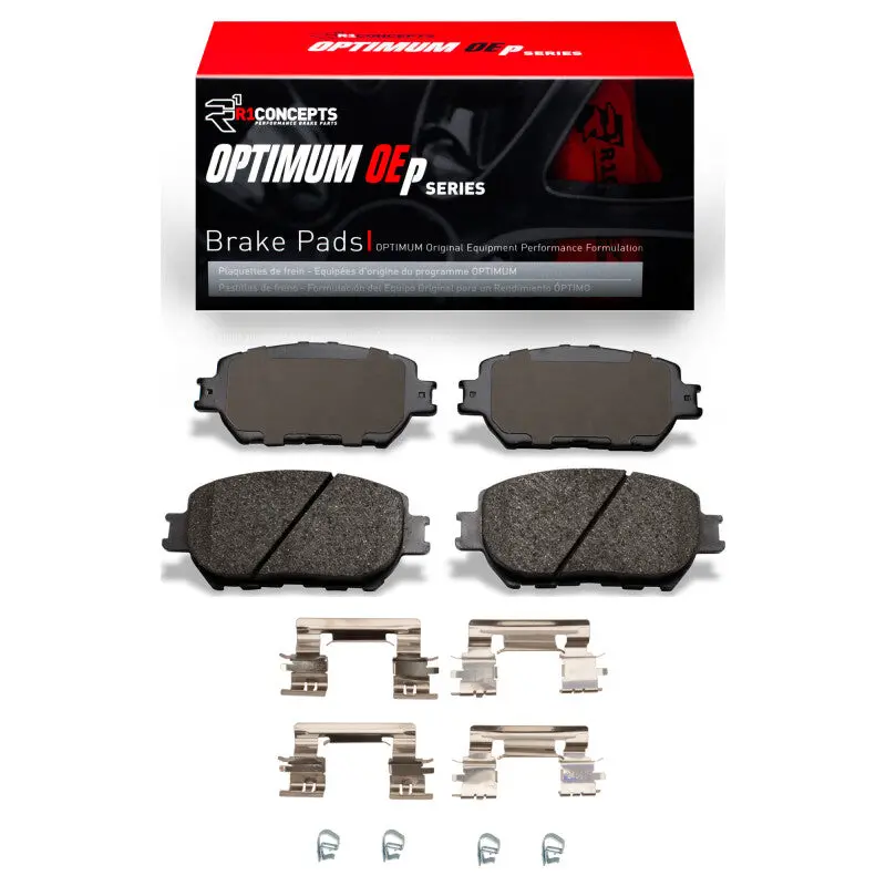 R1 Optimum Oe Front Brake Pad And Hardware Kit – 2006–2015 Lexus Gs300 1