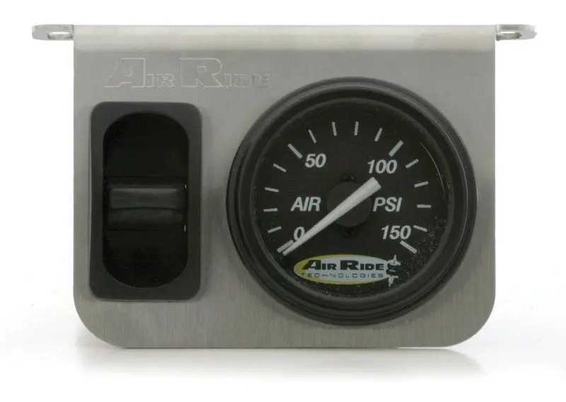 Ridetech Analog Air Suspension Control Panel With Pneumatic Paddle Switch 1