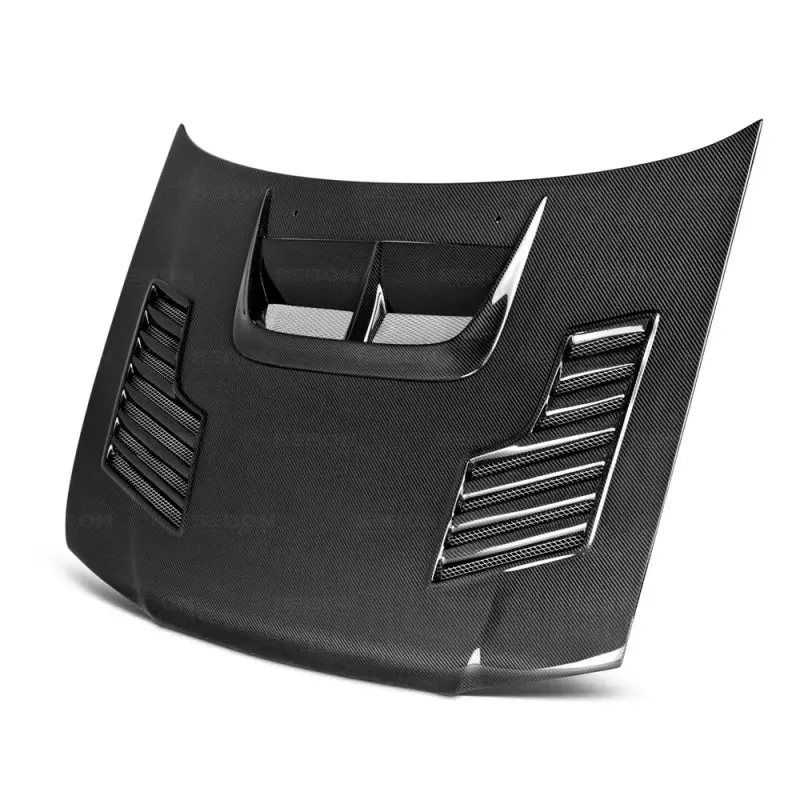 Seibon Cw-Style Carbon Fiber Hood For 1998–2001 Subaru Impreza Wrx/Sti (Gc6/Gc8) – Lightweight Oem Replacement 1