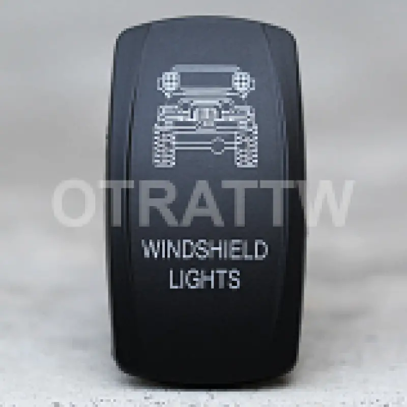 Spod Rocker Switch Panel – Tj Wrangler Windshield-Mounted Auxiliary Lighting Control 1