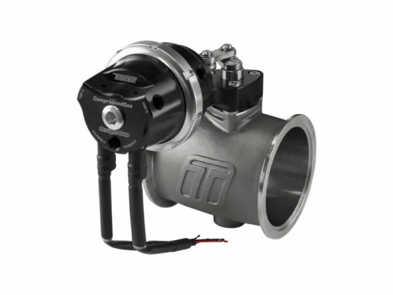 Turbosmart Straightgate76 Pneumatic Wastegate Solenoid – 7 Psi Compressed Gas Actuation, Black Housing 1