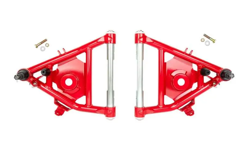 Umi Performance Lower Control Arms — 1973–1987 Gm C10 Trucks, Street Performance Series, Red Finish 1