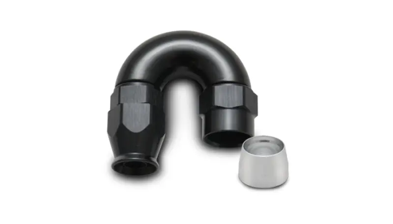 Vibrant -4An 180° Ptfe-Lined Hose Fitting – Stainless Steel Hose End Connector 1