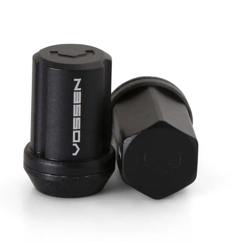 Vossen 35Mm Cone-Seat Lock Nuts – 12×1.5 Thread, 19Mm Hex, Black Finish (Pack Of 4) 1