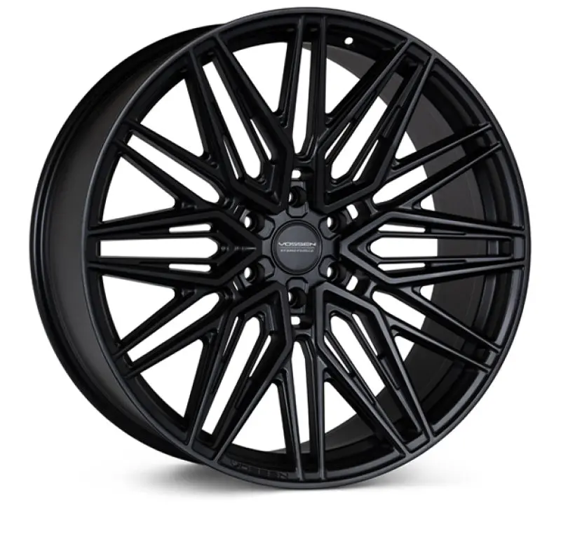 Vossen Hf6-5 22X12 / 6X135 / Et-44 / Ultra Deep Face / 87.1 - Satin Black Wheel 1