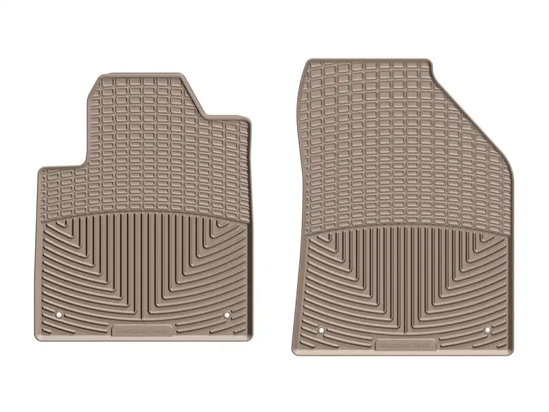 Weathertech Front Floor Liners – Tan Rubber Mats For 2015 Jeep Cherokee 1