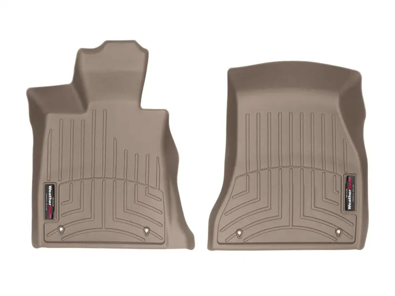 Weathertech Front Floorliner For 2016+ Bmw 7-Series (Tan, Non-Executive Lounge Config) 1