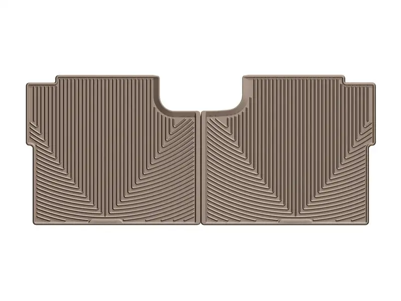 Weathertech Rear Rubber Floor Mats For Ford F-150 (2015–2020) – Tan All-Weather Protection 1