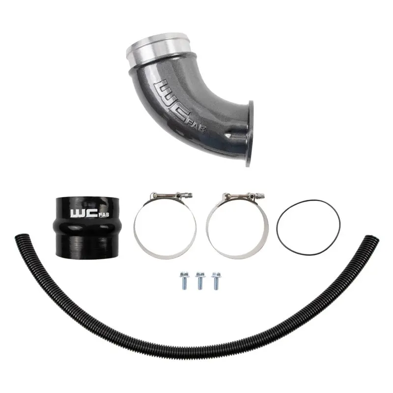 Wehrli High-Flow 4-Inch Intake Horn For 2001–2004 Duramax Lb7 — Deore Gold Finish 1